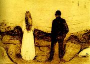 Edvard Munch tva manniskor oil painting reproduction